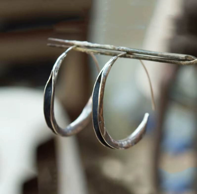 Bold Circle Hoop Earrings