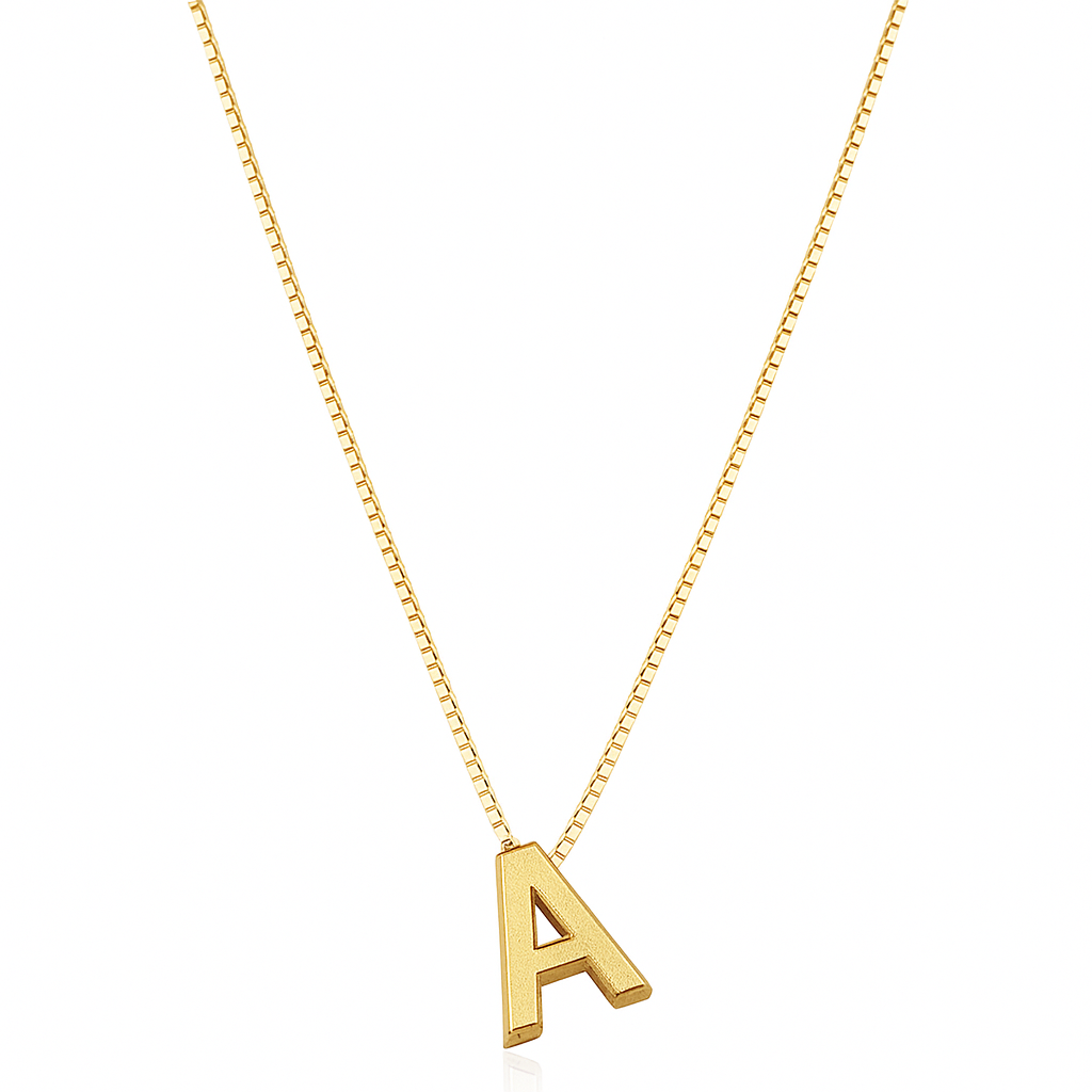 LoveNote™ | Gold Letter Initial Necklace