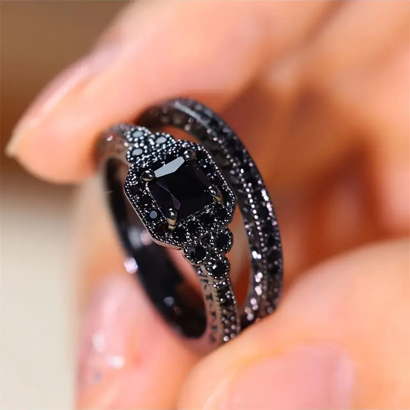 Orion™ | Retro Black Ring Duo