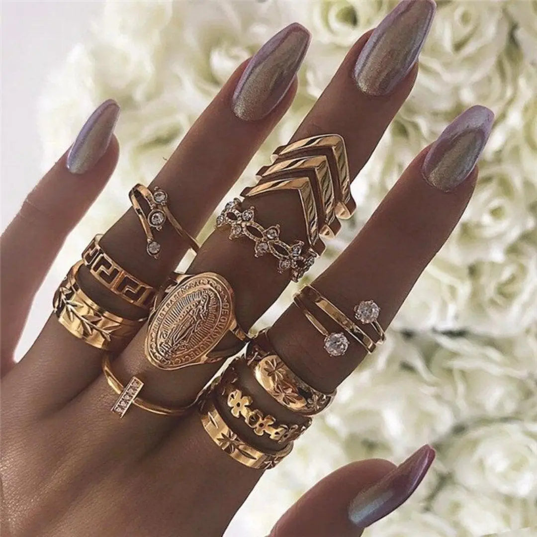 Alisa™ | Unique Ring Pack wth 8–12 Pieces