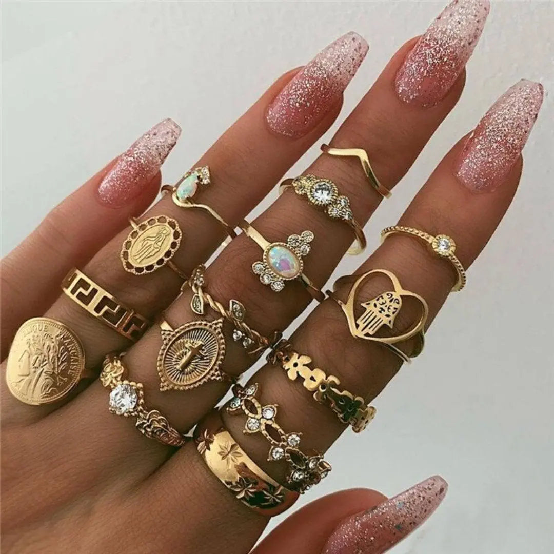 Alisa™ | Unique Ring Pack wth 8–12 Pieces