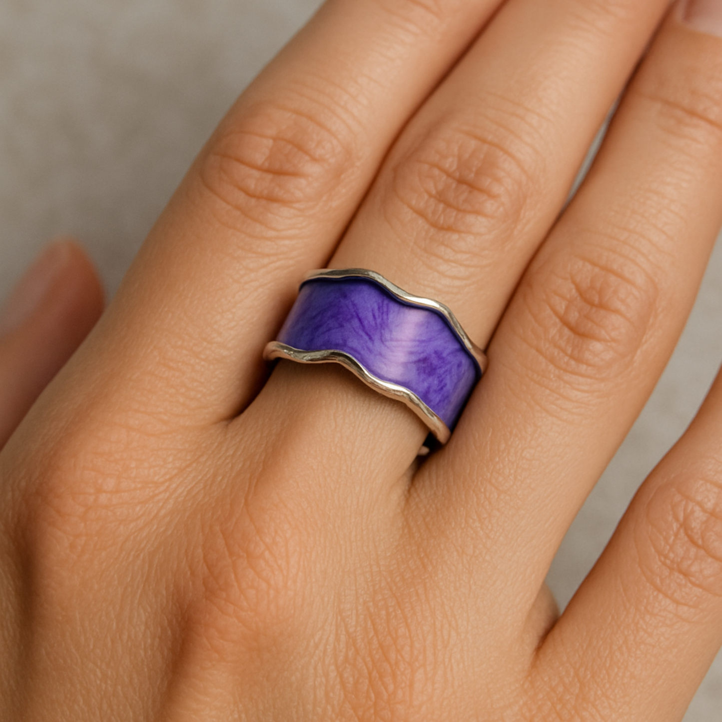 Mira™ | Vintage Ocean Ring