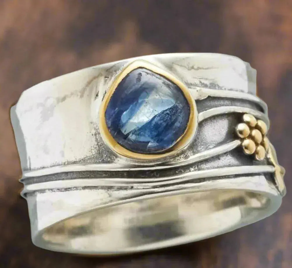 Zaria™ | Bohemian Gemstone Meditation Ring