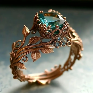 Sylva™ | Nature Green Crystal Ring
